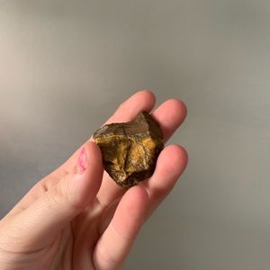 Boho genuine real raw healing crystal tigers eye